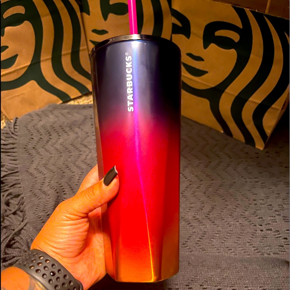NWT 24oz Starbucks Ombre Tumbler Summer 2022 release
